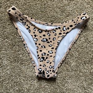 Cheetah Print Bikini Bottoms